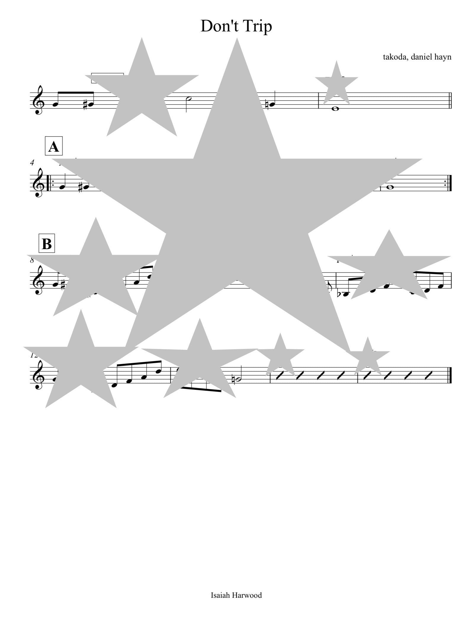 Together Tomorrow - Lead Sheets