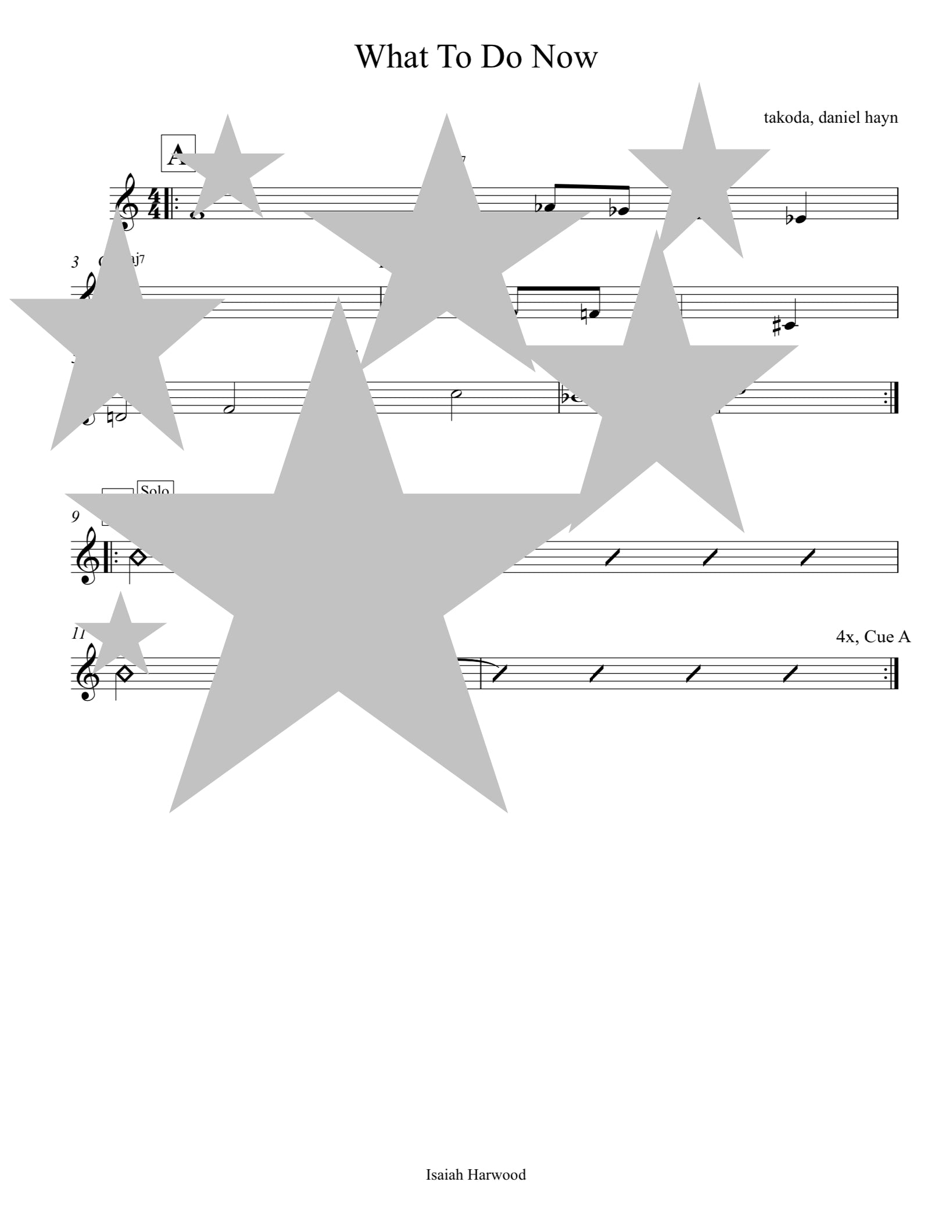 Together Tomorrow - Lead Sheets